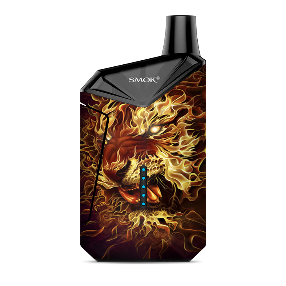  Tiger On Fire Smok  X-Force AIO Kit  Skin