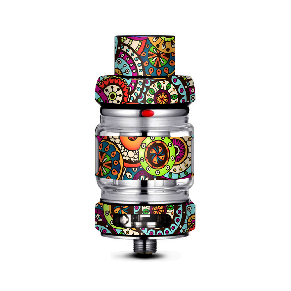  Ethnic Circles Pattern Freemax Mesh Pro Tank Skin