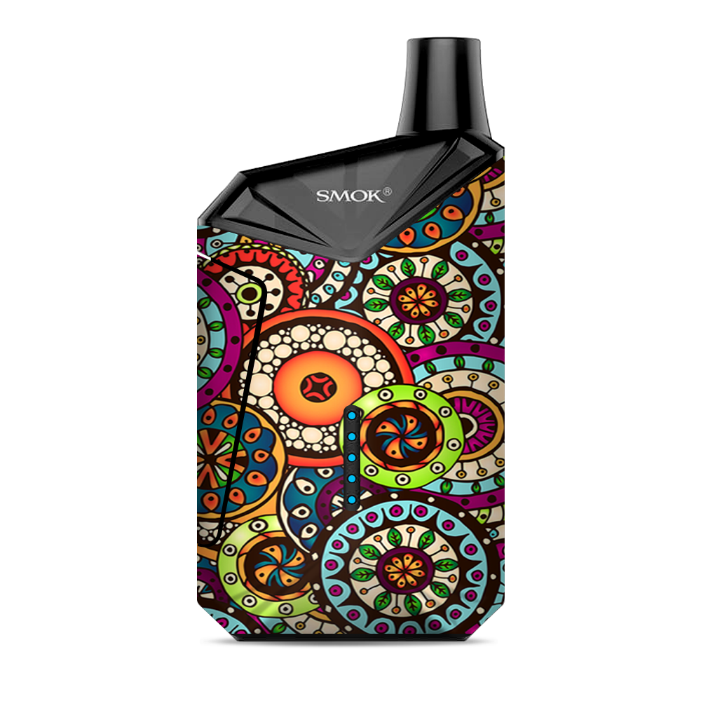  Ethnic Circles Pattern Smok  X-Force AIO Kit  Skin