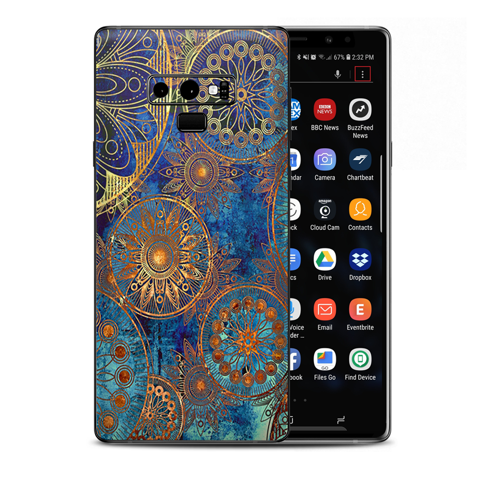 Celestial Mandalas Samsung Galaxy Note 9 Skin