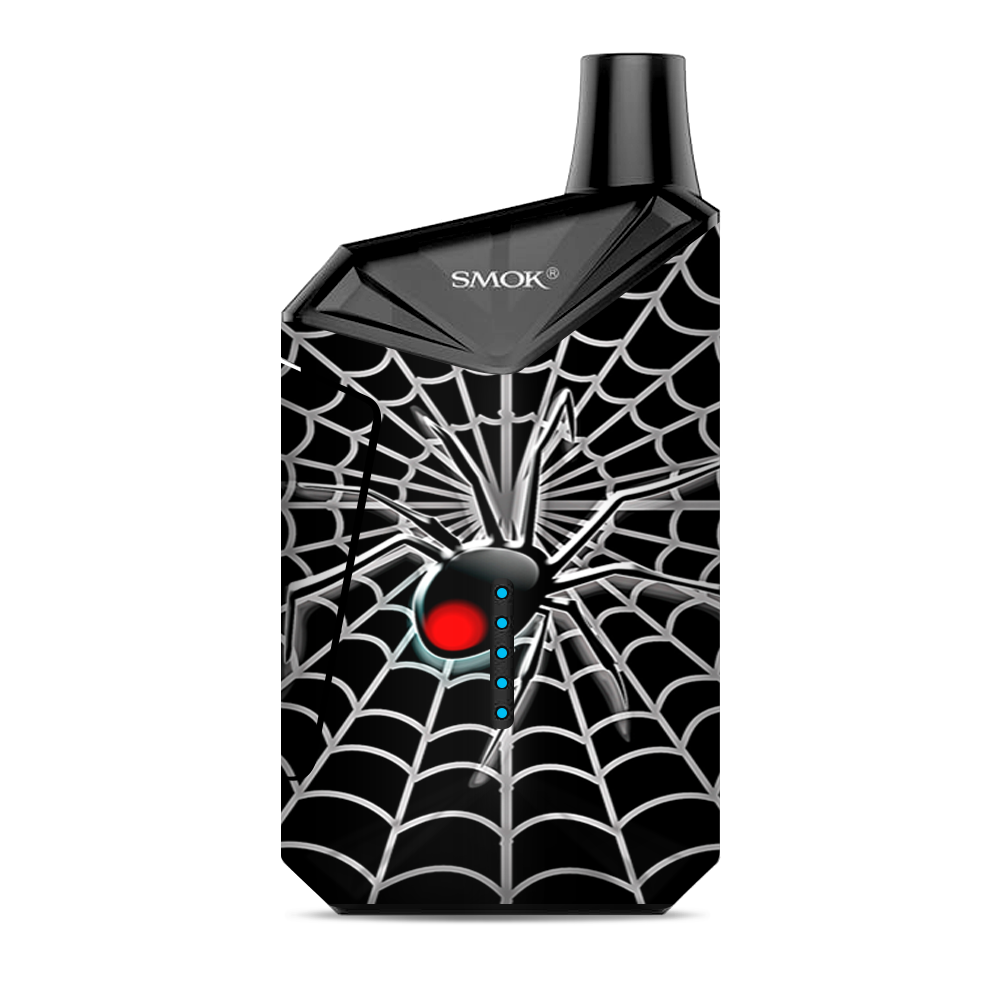 Skin Decal Vinyl Wrap for Smok X-Force AIO Kit / Black Widow Spider Web itsaskin.com Skin Decal Vinyl Wrap for Smok X-Force AIO Kit / Black Widow Spider Web itsaskin.com