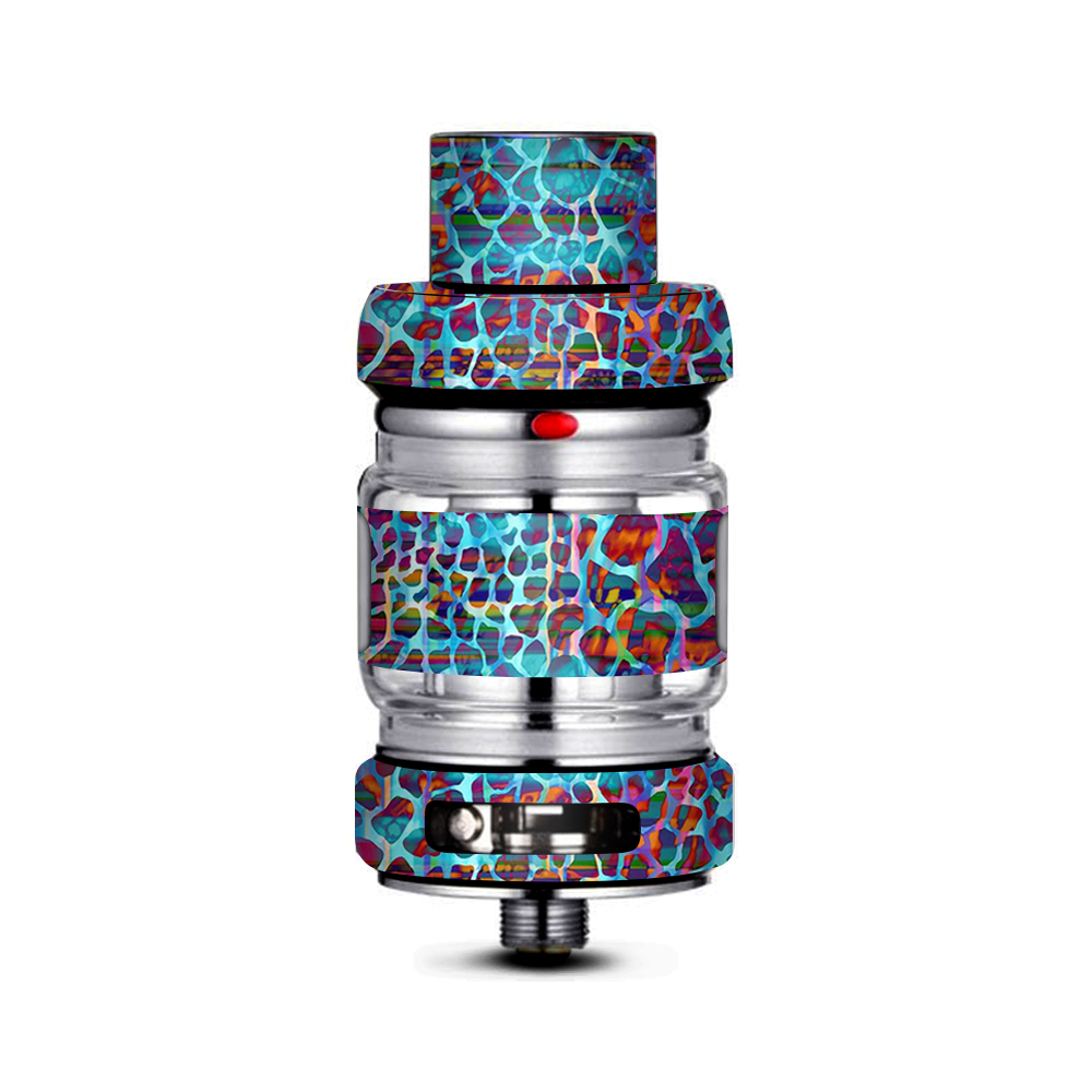  Colorful Leopard Print Freemax Mesh Pro Tank Skin