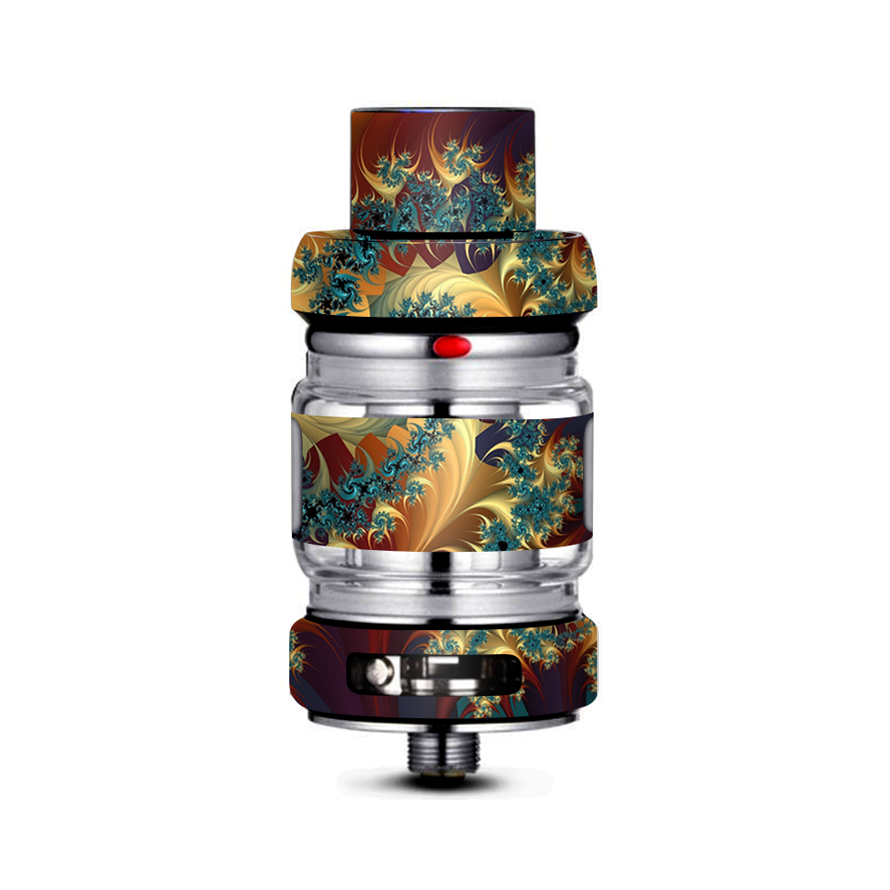  Trippy Floral Swirl Freemax Mesh Pro Tank Skin