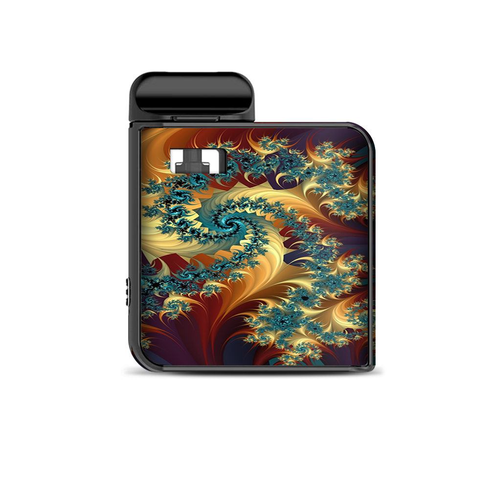  Trippy Floral Swirl Smok Mico Kit Skin