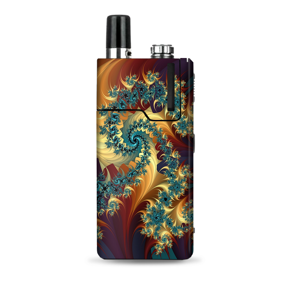  Trippy Floral Swirl Lost Orion Q Skin