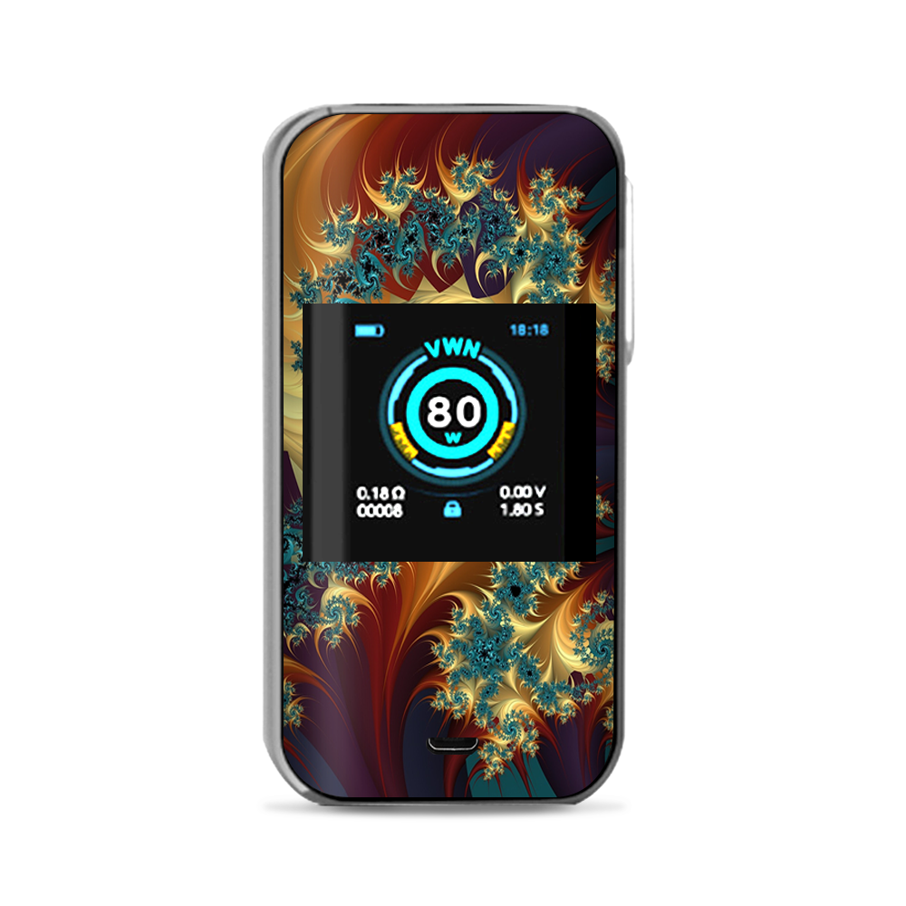  Trippy Floral Swirl Vaporesso Luxe Nano Kit Skin