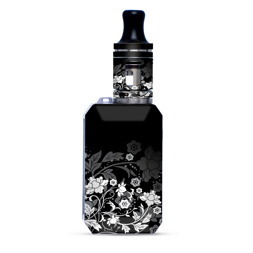 Black Floral Pattern