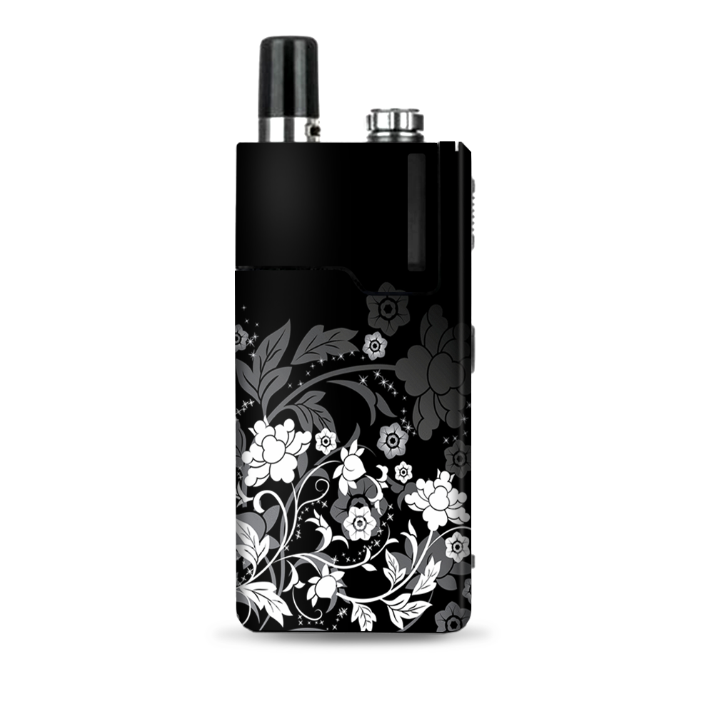  Black Floral Pattern Lost Orion Q Skin