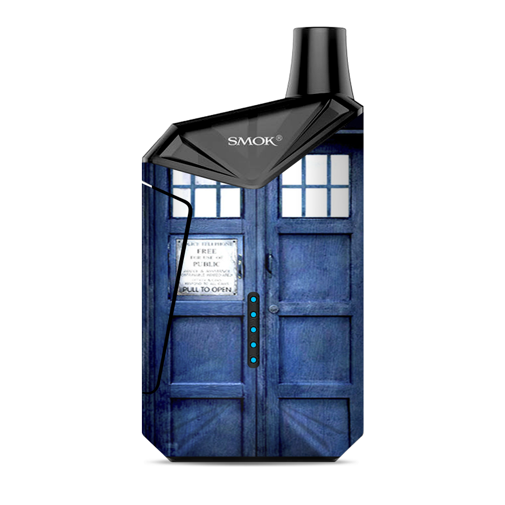  Phone Booth, Tardis Call Box Smok  X-Force AIO Kit  Skin