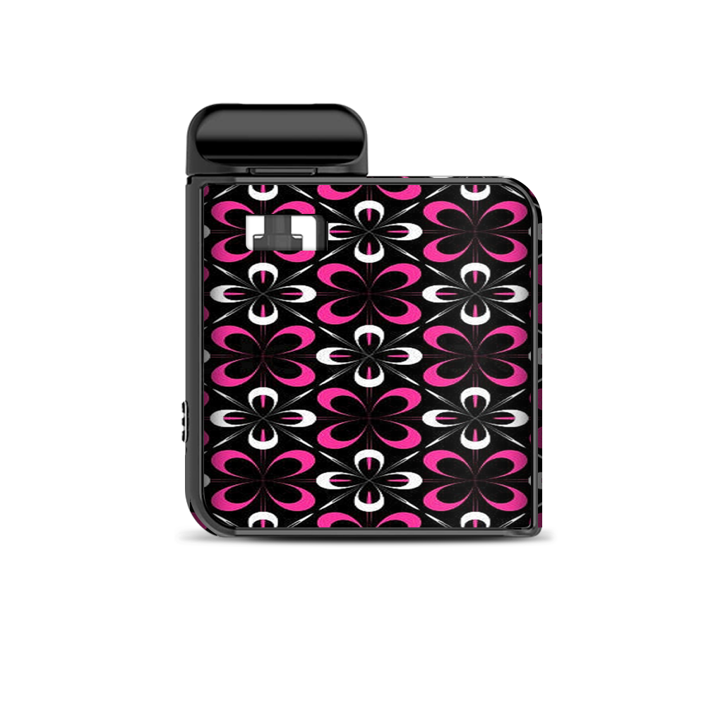  Abstract Pink Black Pattern Smok Mico Kit Skin