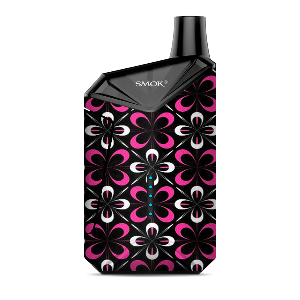  Abstract Pink Black Pattern Smok  X-Force AIO Kit  Skin