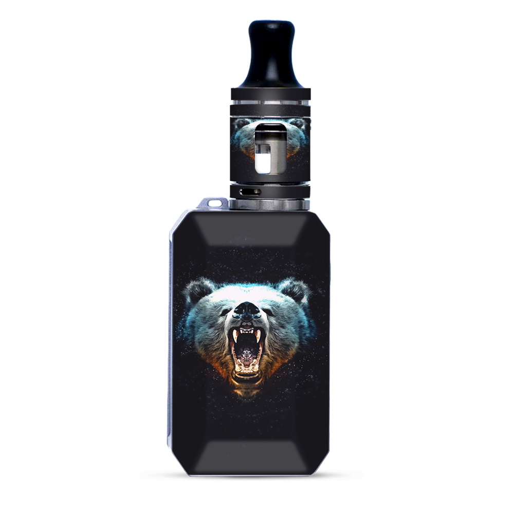 Growling Bear Head