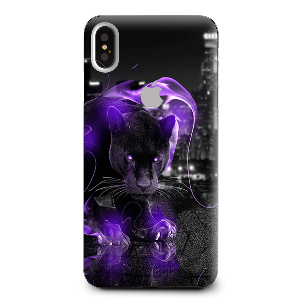 Black Panther Purple Smok Apple iPhone XS Max Skin