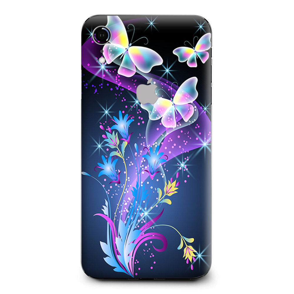 Glowing Butterflies In Flight Apple iPhone XR Skin