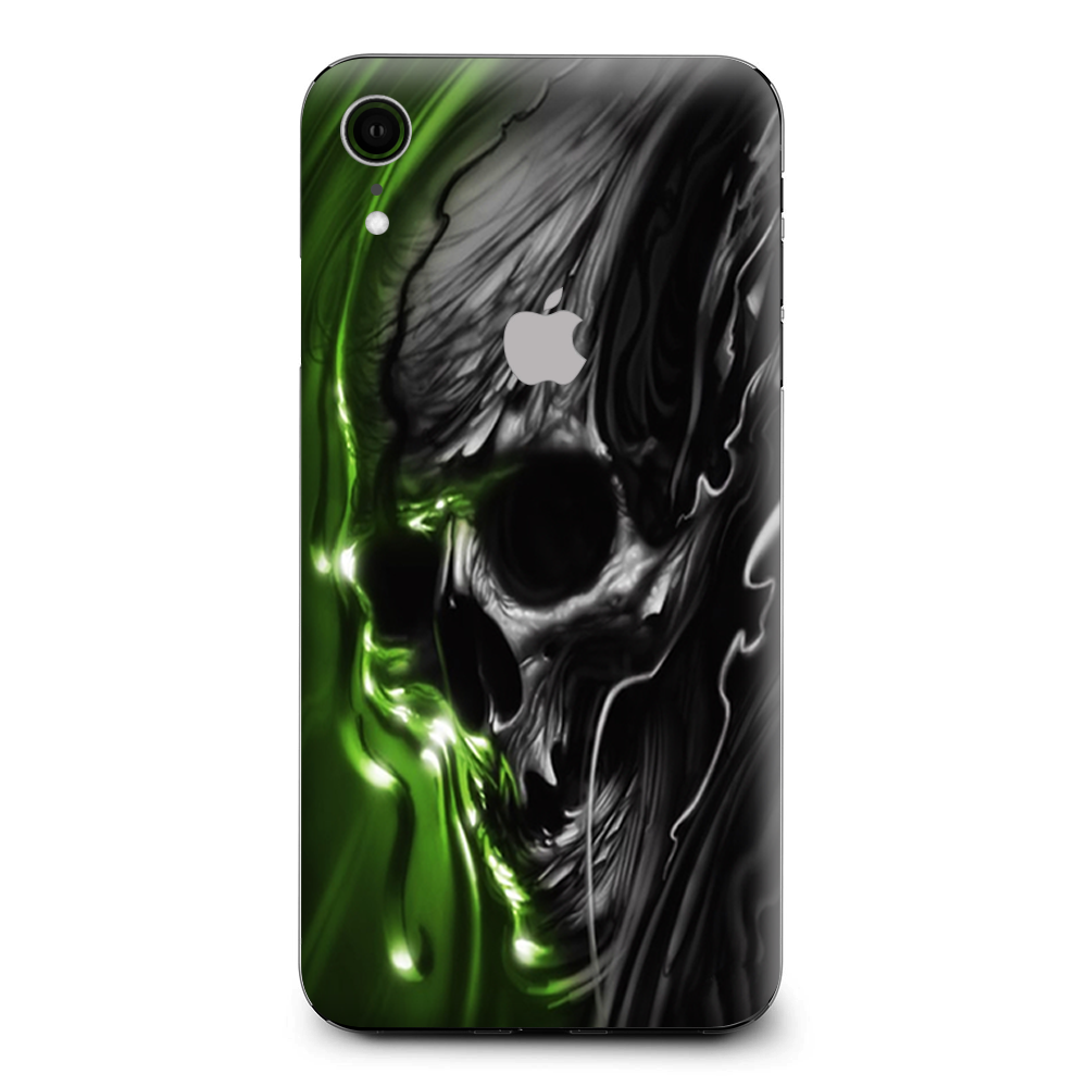 Dark Skull Apple iPhone XR Skin
