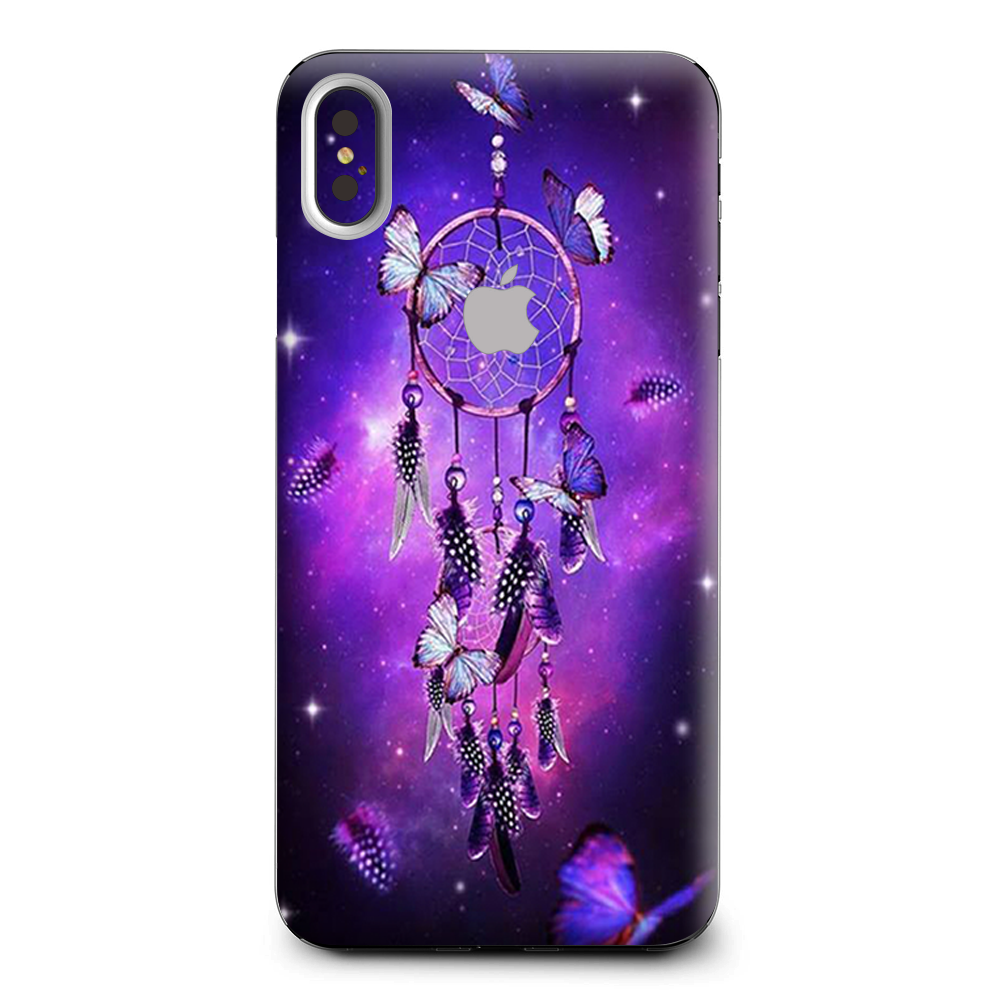 Dreamcatcher Butterflies Purple Apple iPhone XS Max Skin