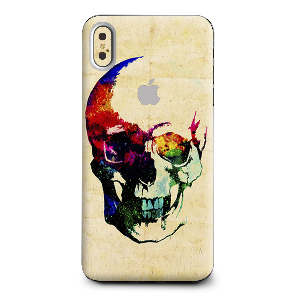 Skeleton In Color Apple iPhone XS Max Skin