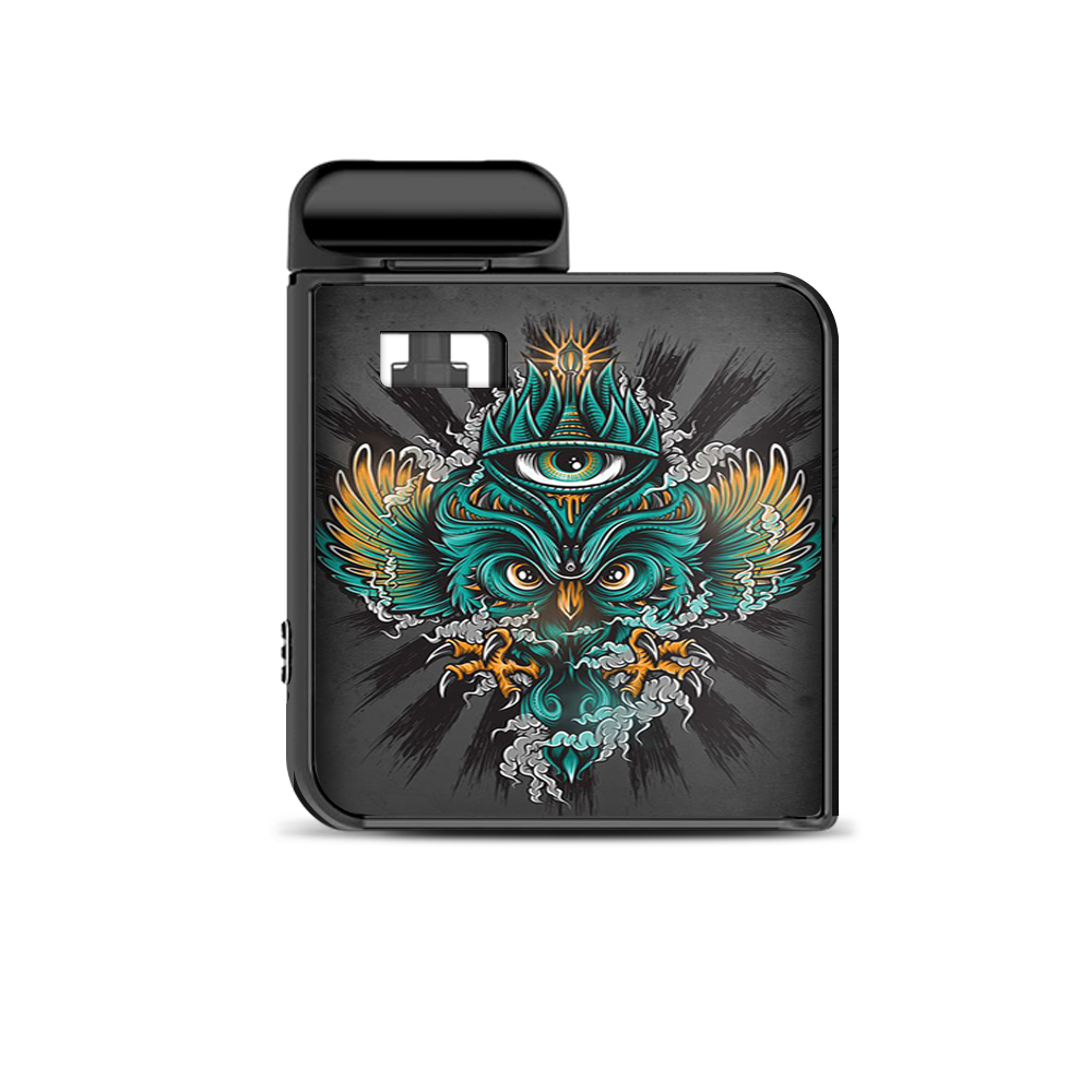  Owl Eye Tattoo Art Smok Mico Kit Skin