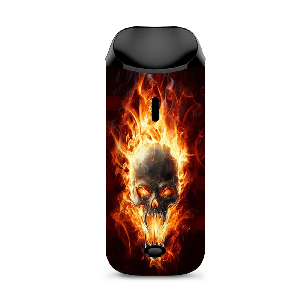  Fire Skull In Flames Vaporesso Nexus AIO Kit Skin