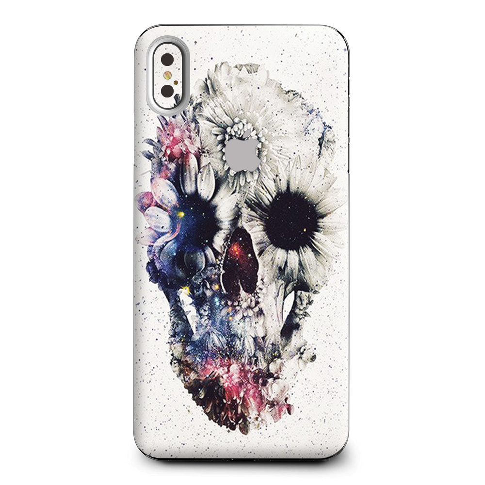 Flower Skull Apple iPhone XS Max Skin