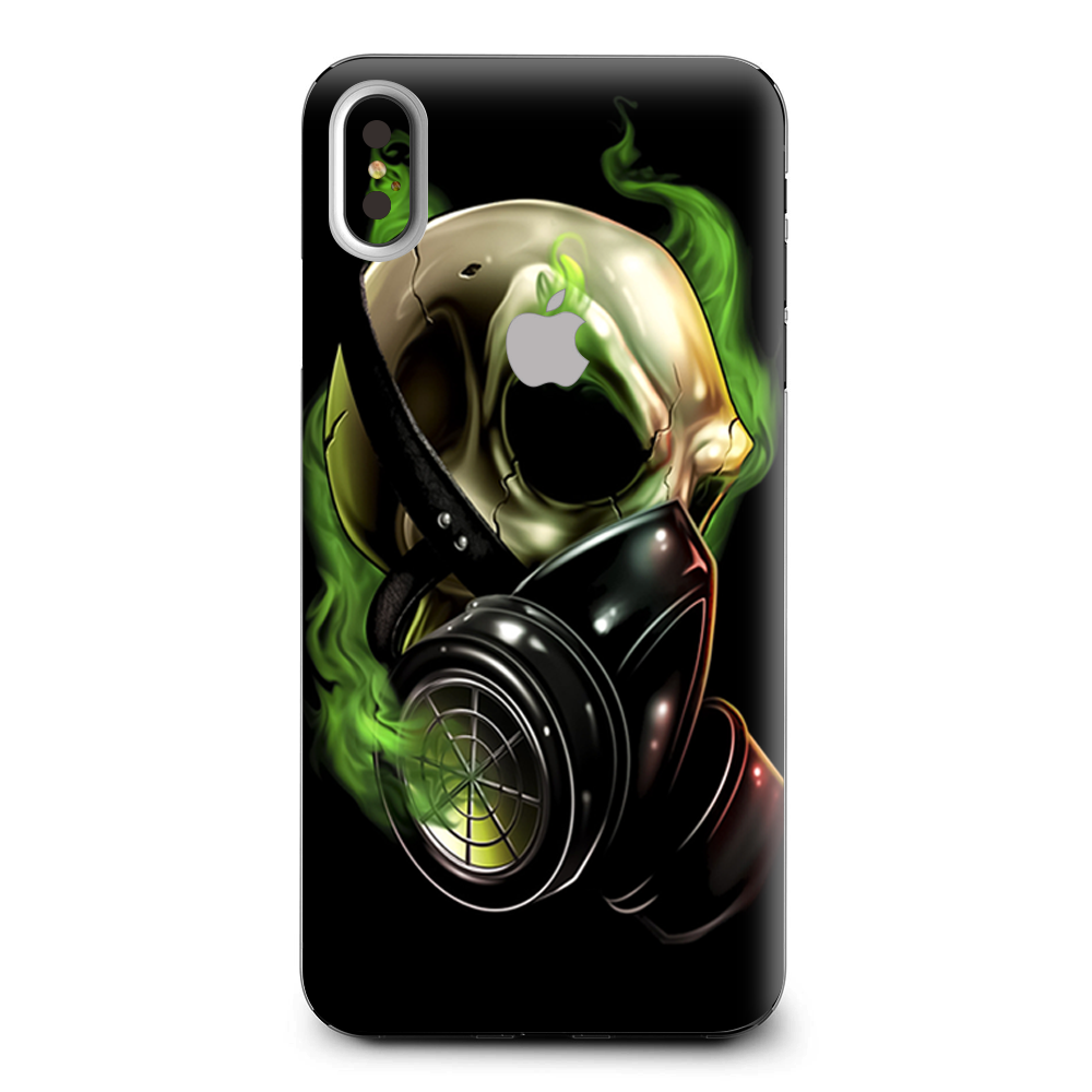 Gas Mask Skeleton Apple iPhone XS Max Skin
