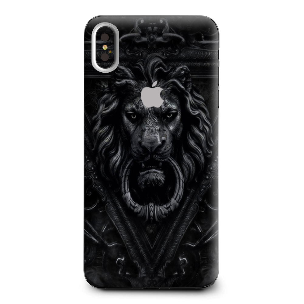 Gothic Lion Door Knocker Apple iPhone XS Max Skin