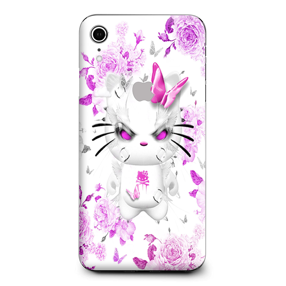 Mean Kitty In Pink Apple iPhone XR Skin