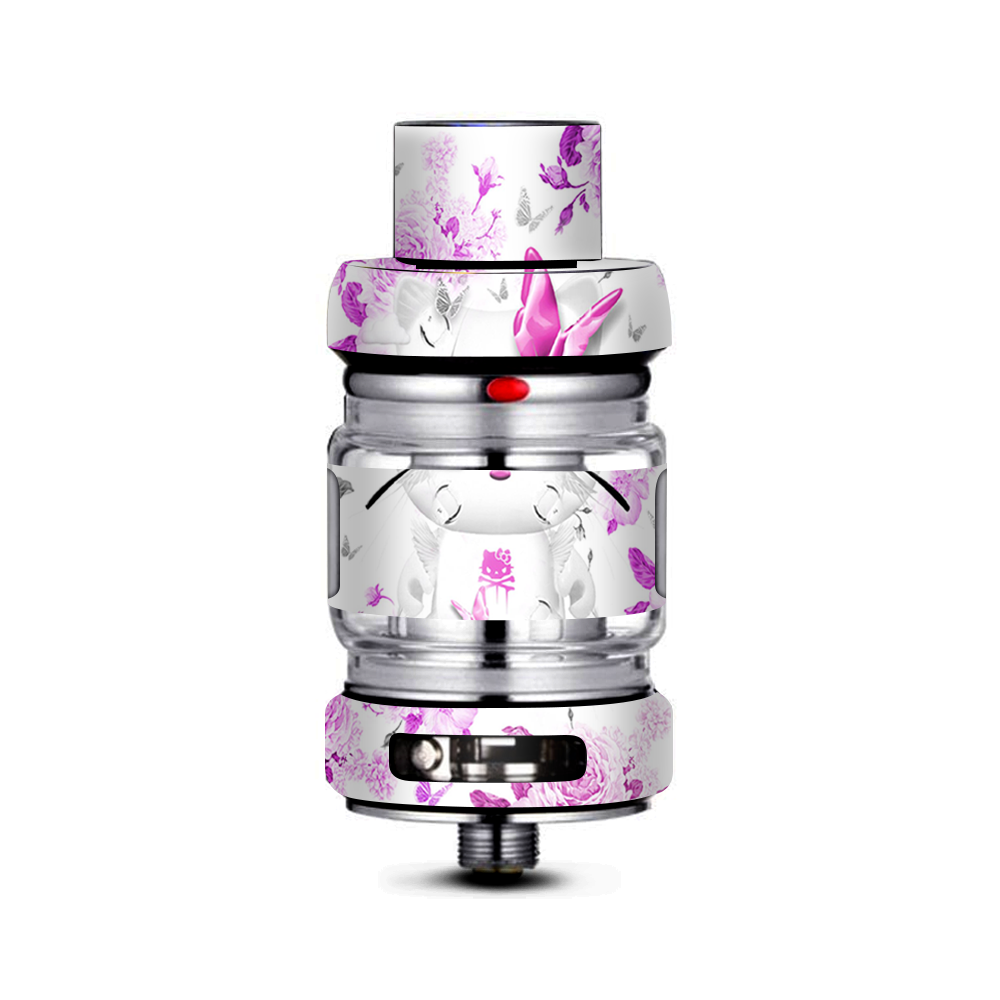  Mean Kitty In Pink Freemax Mesh Pro Tank Skin