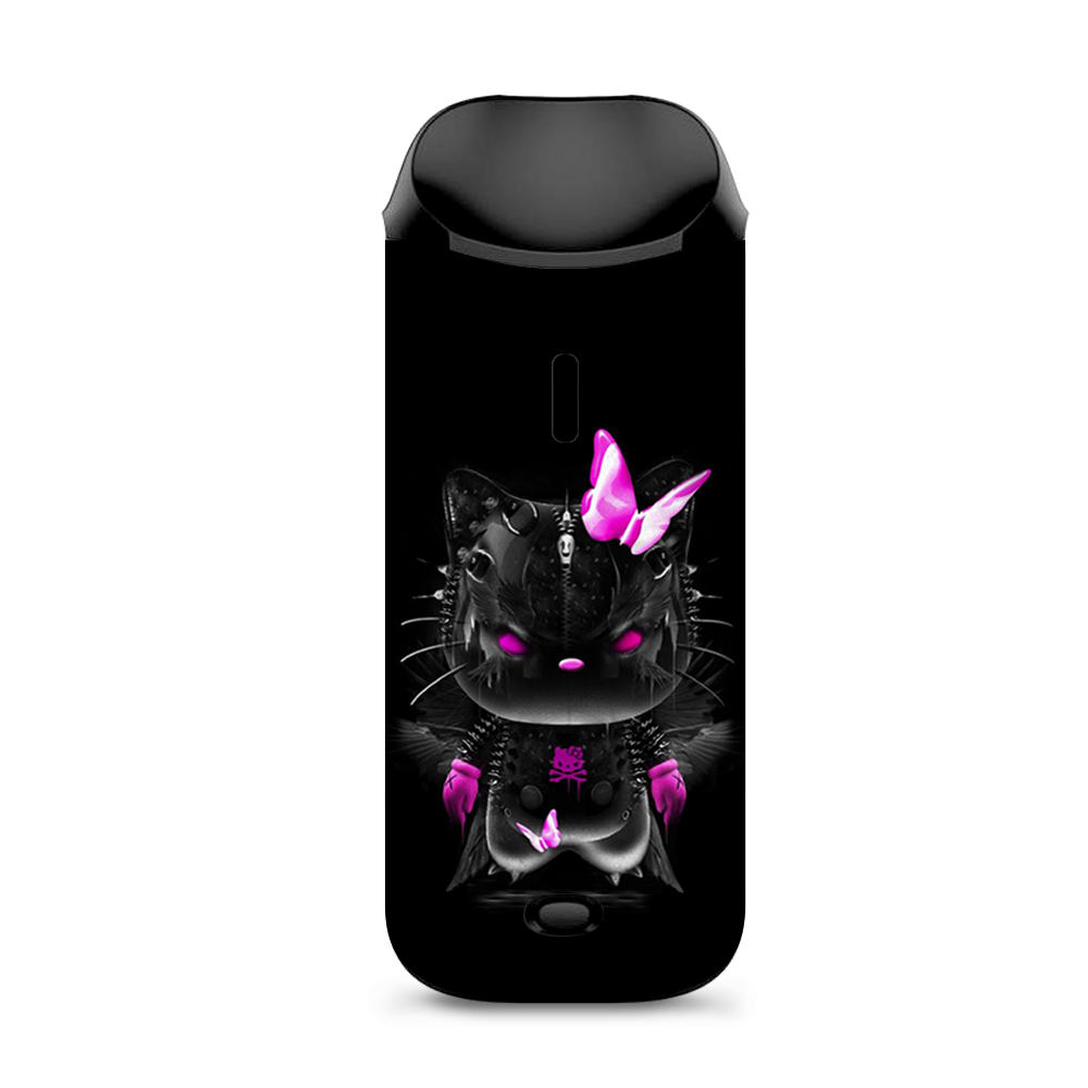 Skin Decal Vinyl Wrap for Vaporesso Nexus AIO Kit / cute Kitty in black itsaskin.com Skin Decal Vinyl Wrap for Vaporesso Nexus AIO Kit / cute Kitty in black itsaskin.com