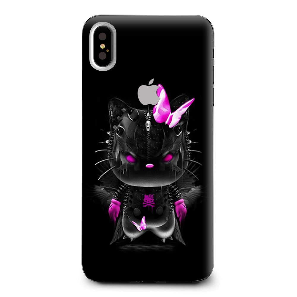 Cute Kitty In Black Apple iPhone XS Max Skin