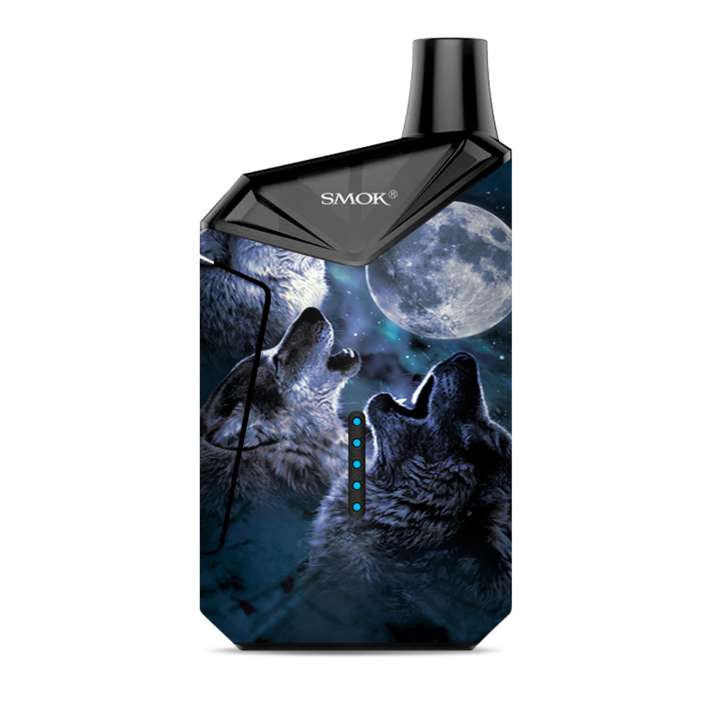  Howling Wolves At Moon Smok  X-Force AIO Kit  Skin