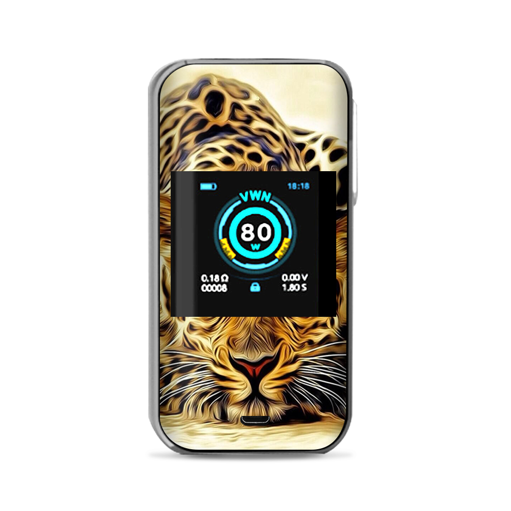  Leopard With Blue Eyes Vaporesso Luxe Nano Kit Skin