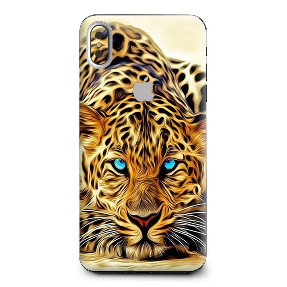 Leopard With Blue Eyes Apple iPhone XS Max Skin