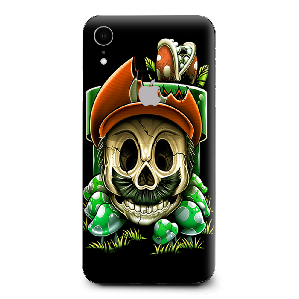 Gangster Mario Face Apple iPhone XR Skin
