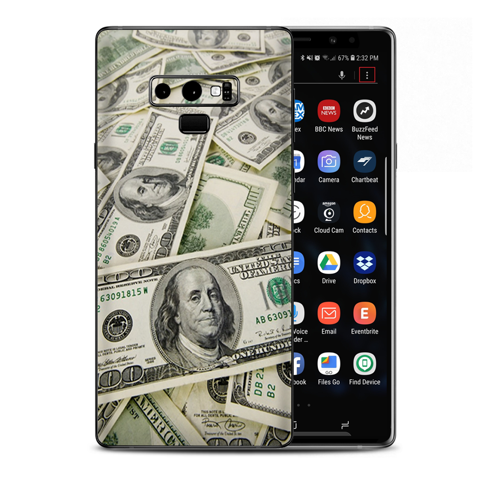 Cash Money Samsung Galaxy Note 9 Skin