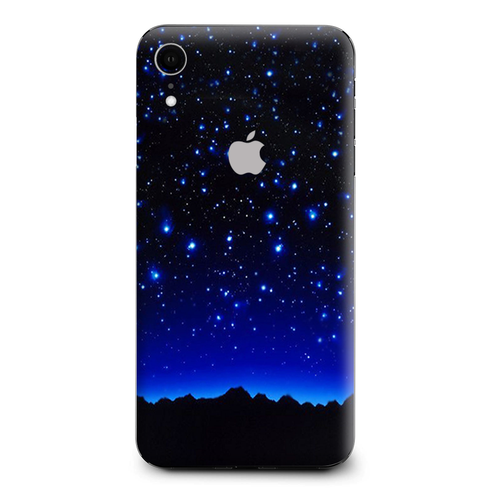 Stars Over Glowing Sky Apple iPhone XR Skin