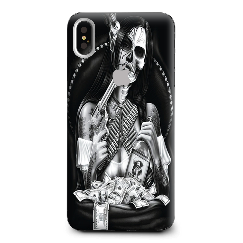 Skull Girl Gangster Apple iPhone XS Max Skin