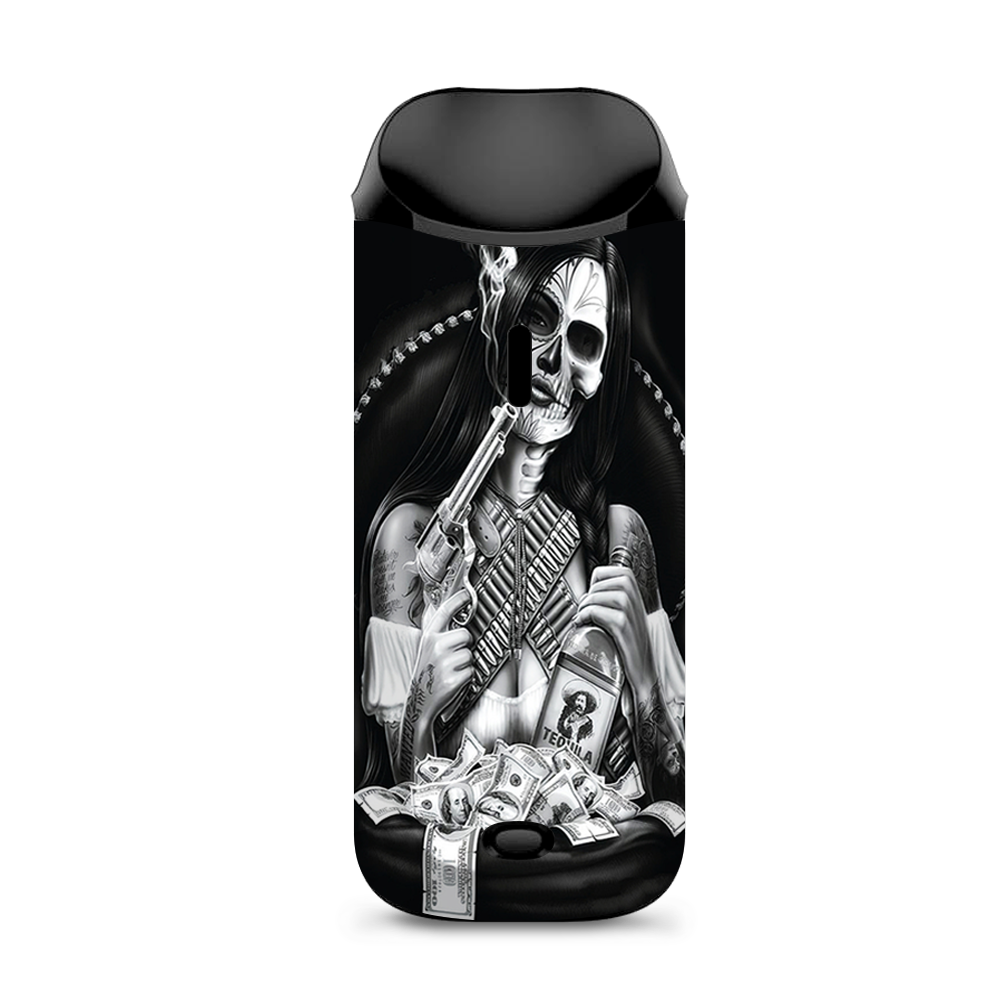  Skull Girl Gangster Vaporesso Nexus AIO Kit Skin