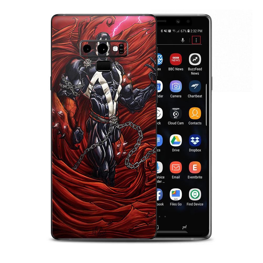 Comic Book Superhero Samsung Galaxy Note 9 Skin