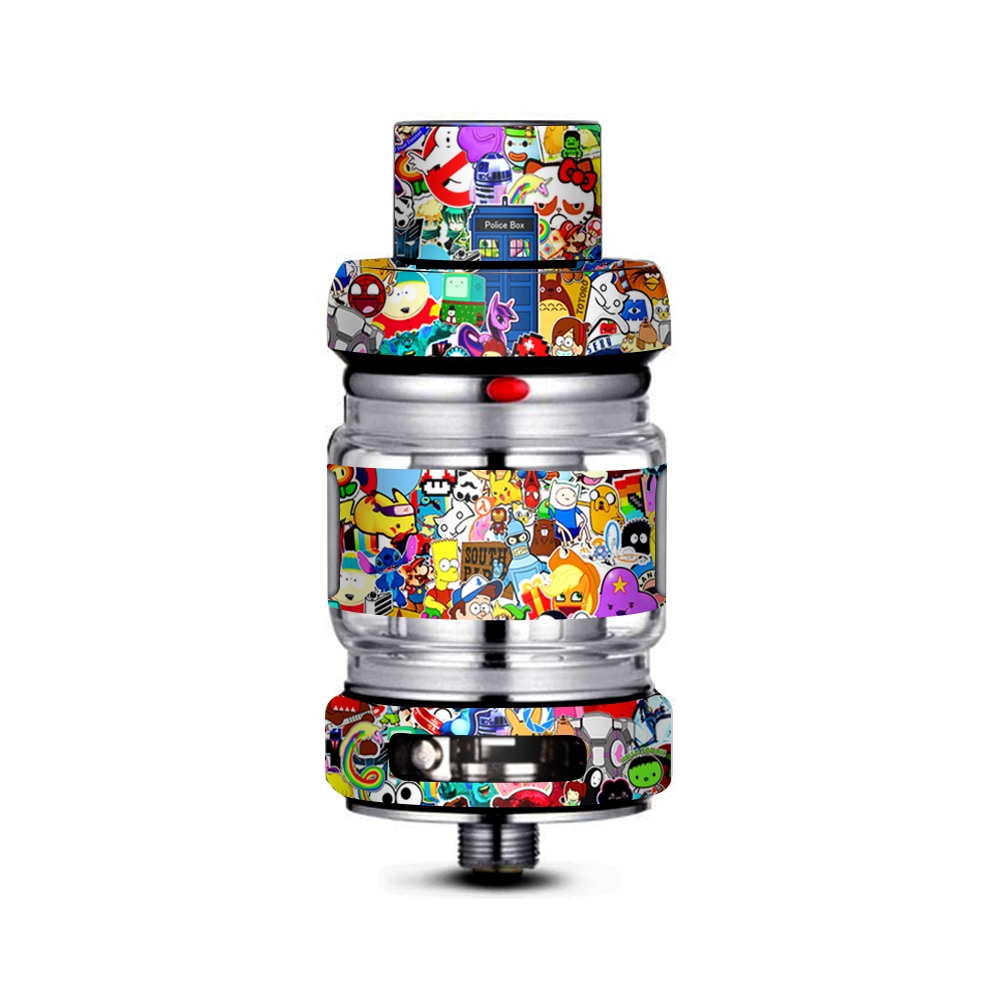  Sticker Collage Freemax Mesh Pro Tank Skin