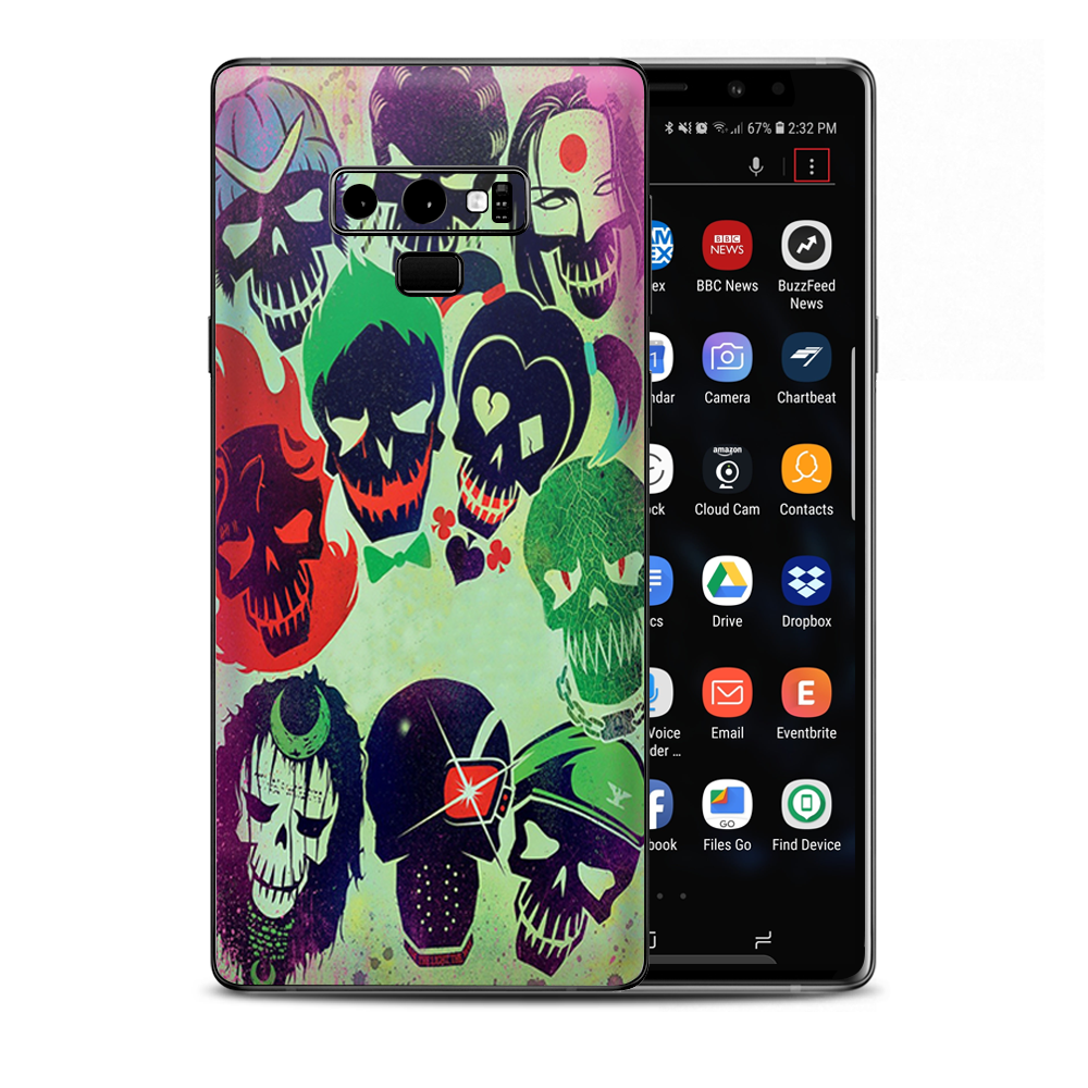 Skull Squad Samsung Galaxy Note 9 Skin