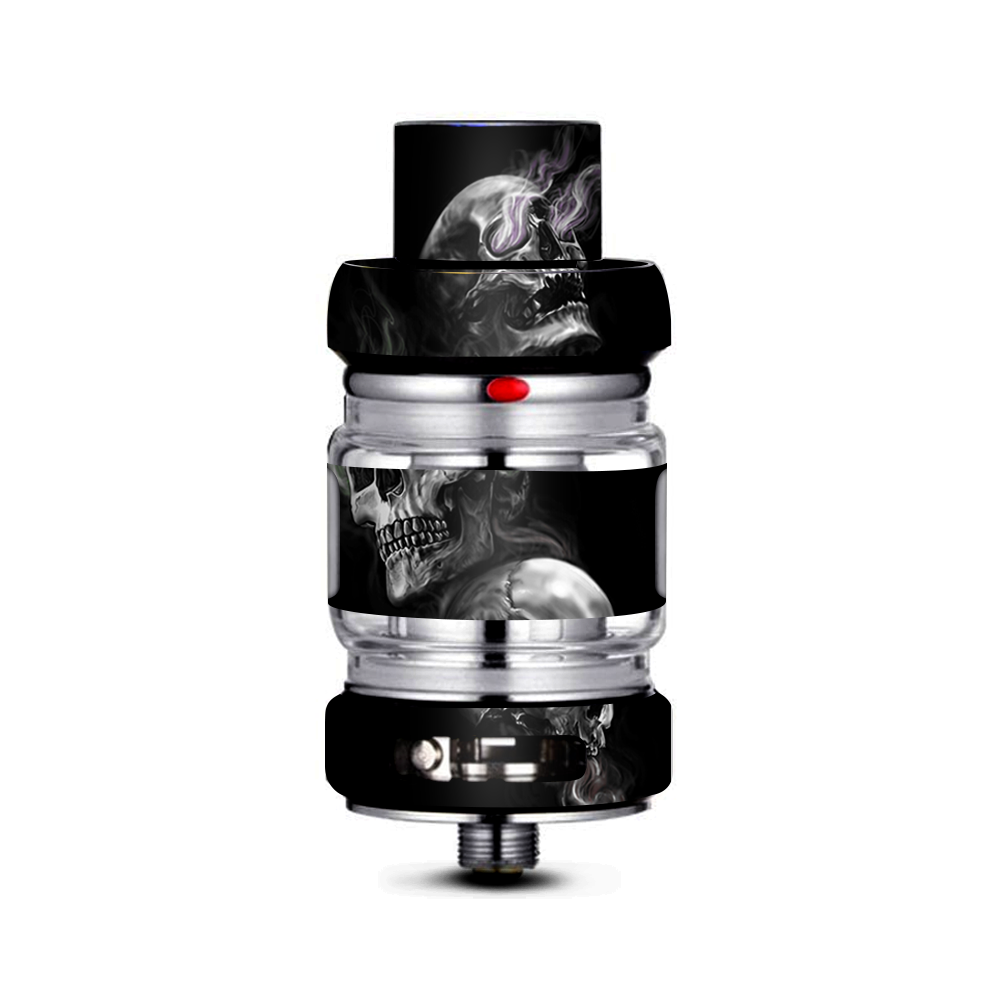  Glowing Skulls In Smoke Freemax Mesh Pro Tank Skin