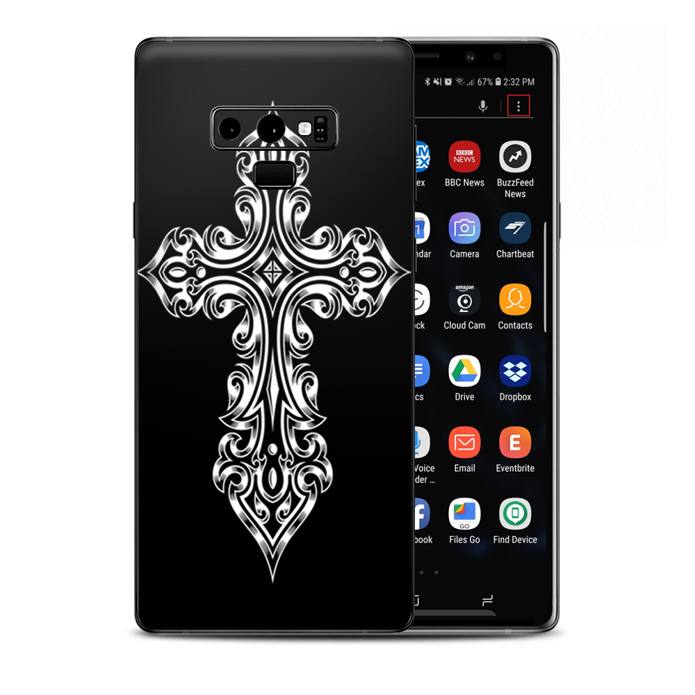 Tribal Celtic Cross Samsung Galaxy Note 9 Skin