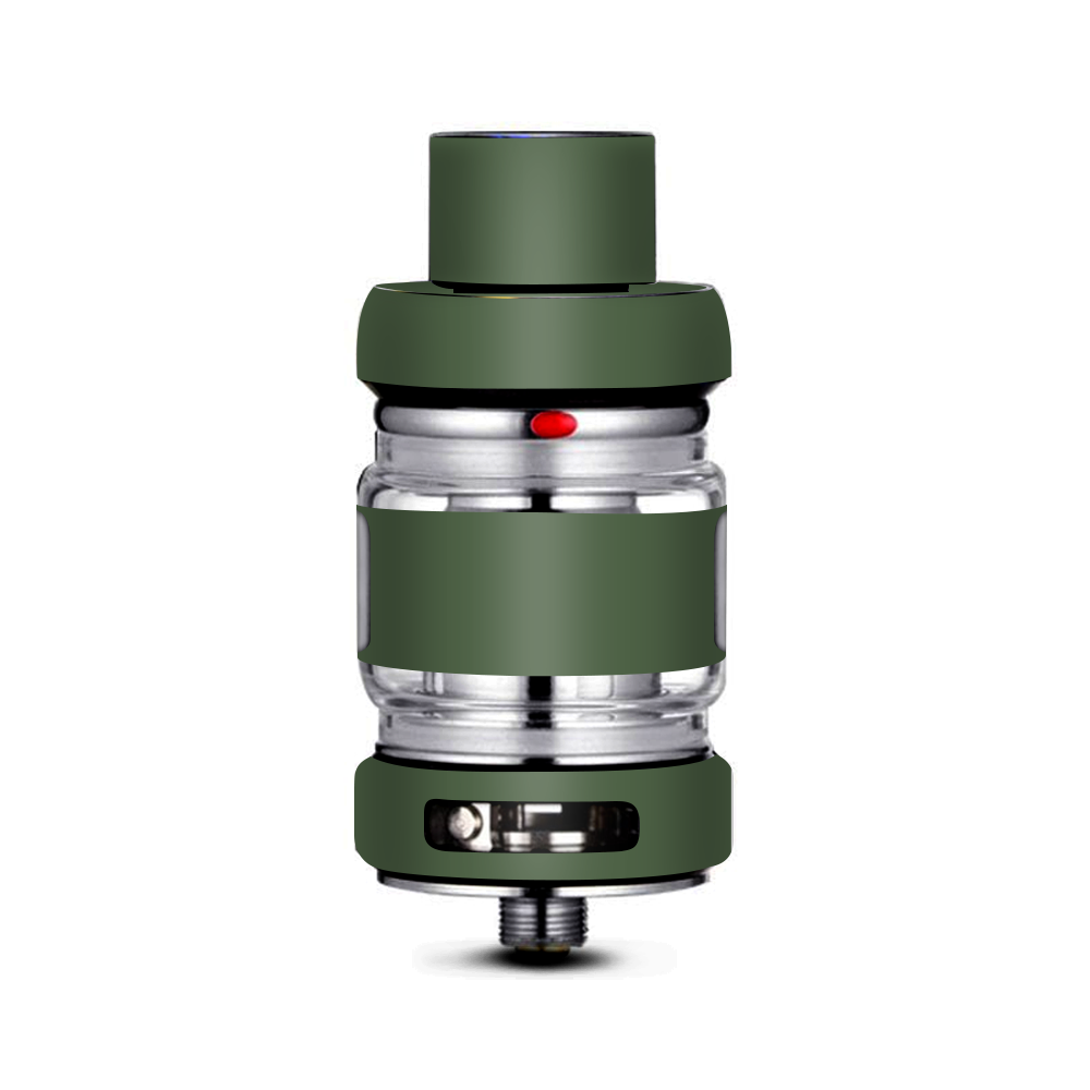  Solid Olive Green Freemax Mesh Pro Tank Skin