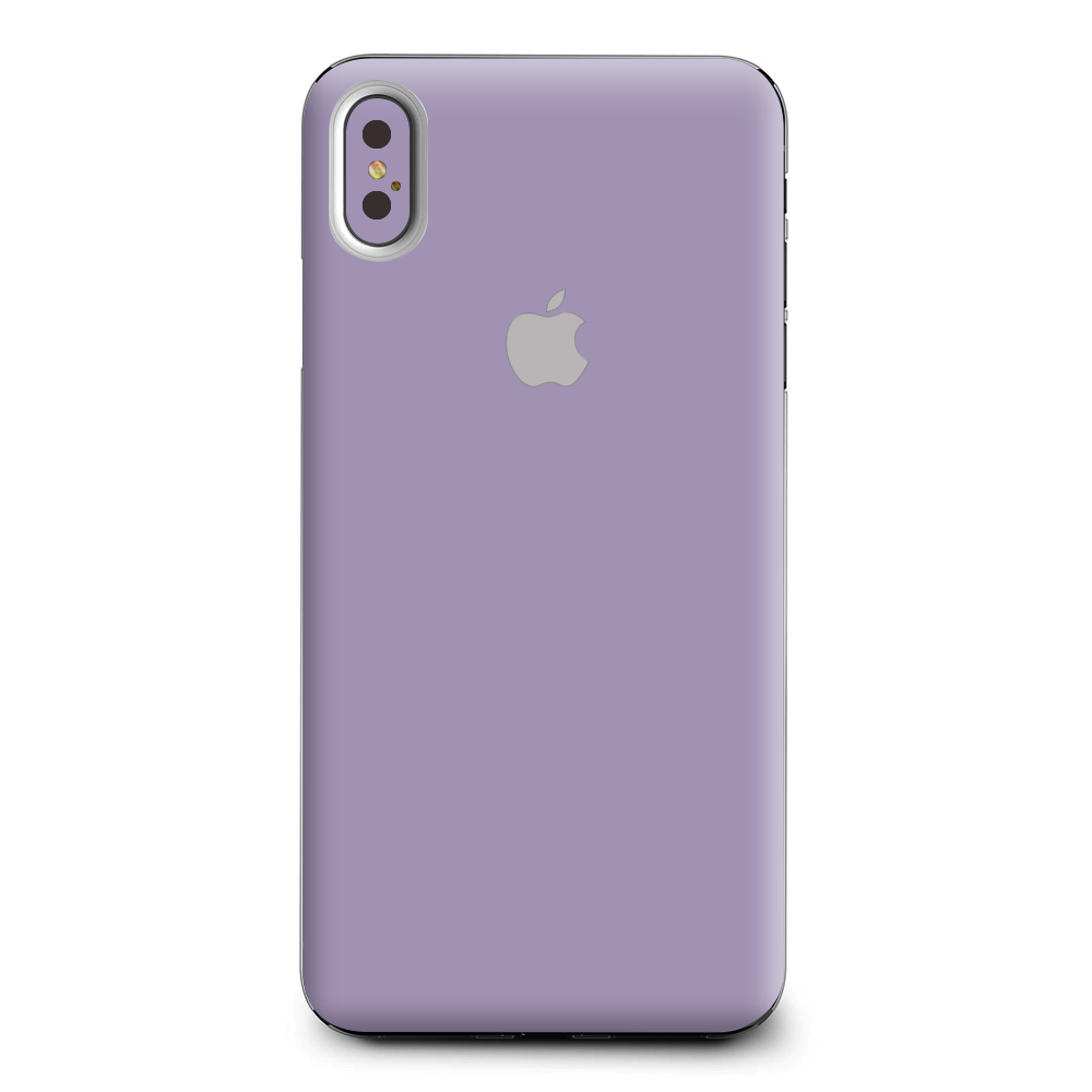 Solid Lavendar Apple iPhone XS Max Skin