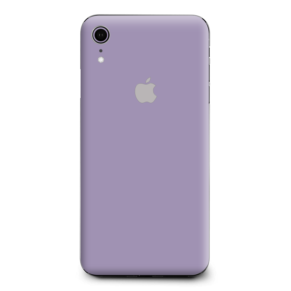 Solid Lavendar Apple iPhone XR Skin