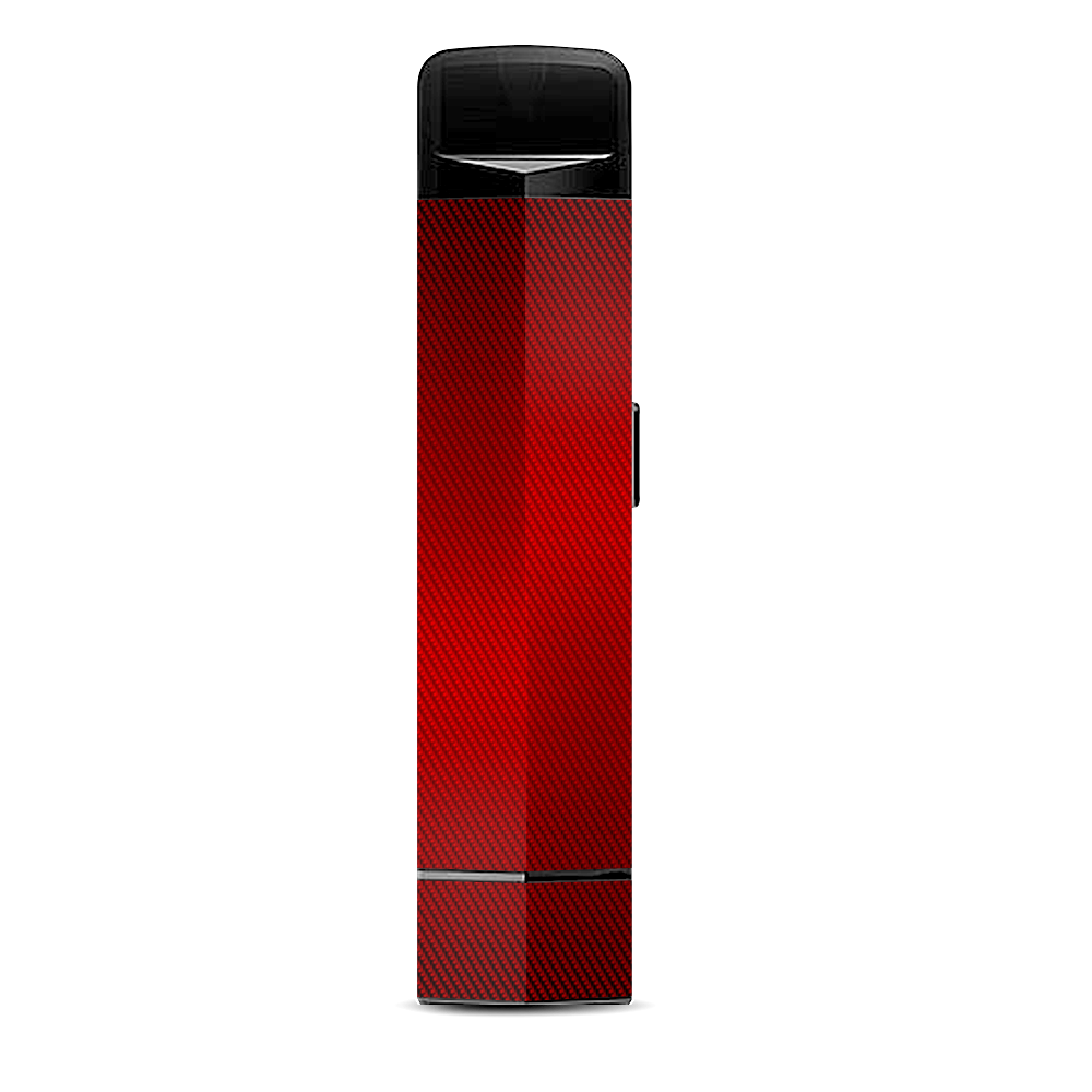  Red Carbon Fiber Look Suorin Edge Pod System Skin