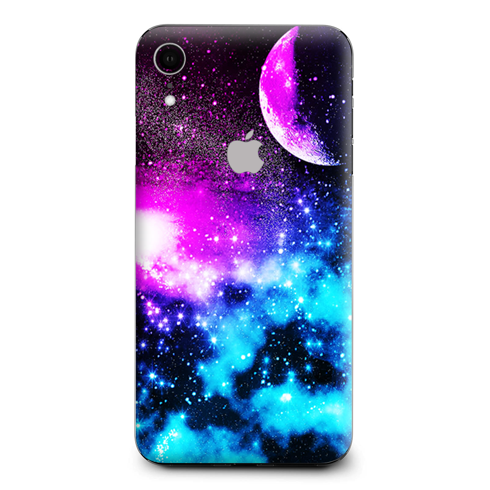 Galaxy Fluorescent Apple iPhone XR Skin