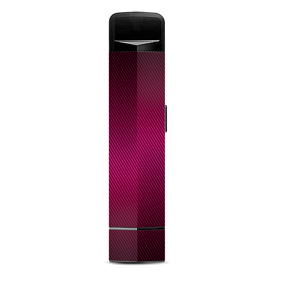  Pink,Black Carbon Fiber Look Suorin Edge Pod System Skin