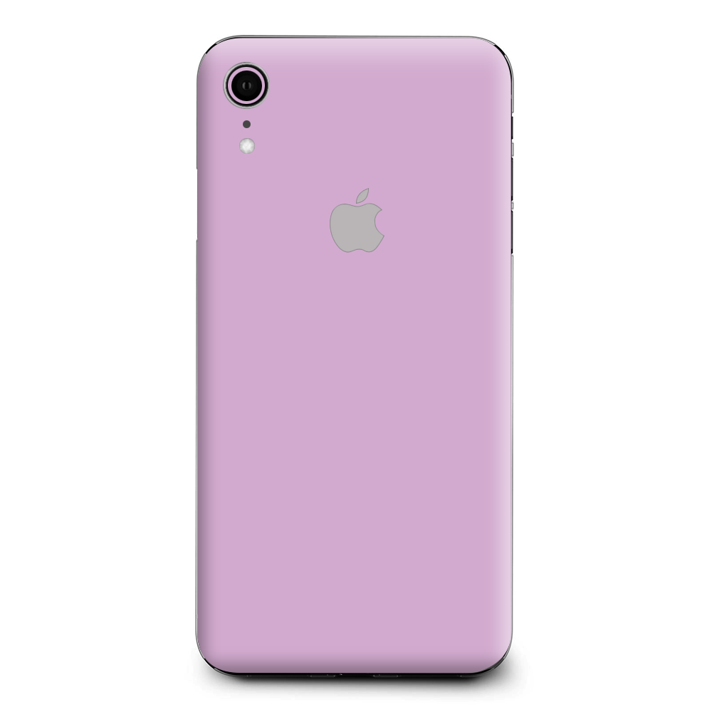 Solid Purple Apple iPhone XR Skin